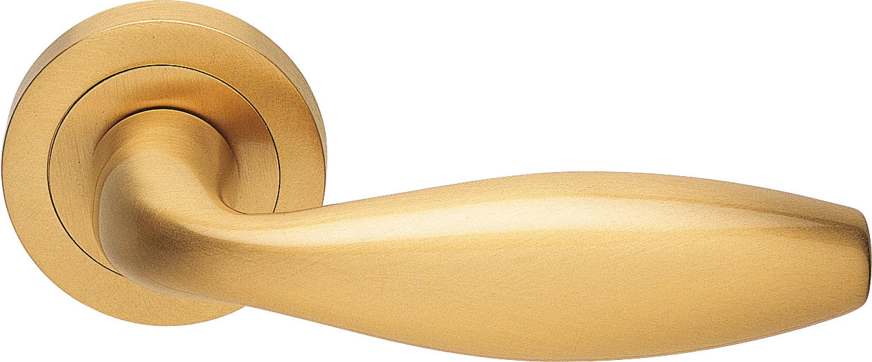 SIENA R2 OSA, ручка дверная, цвет - матовое золото фото купить Новосибирск