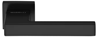 LOT ручка дверная на квадратной розетке 6 мм, MH-56-S6 BL, цвет - черный
