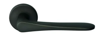 AULA R5 ANT, ручка дверная на розетке 7мм, цвет -  антрацит